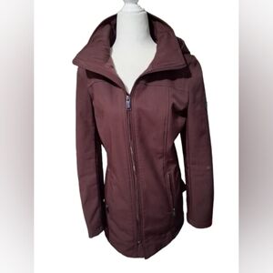 NWOT Andrew Marc Women's Deep burgundy Ski Jacket, Size S/CH